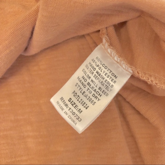 Umgee Orange Boho Top - Picture 3 of 4